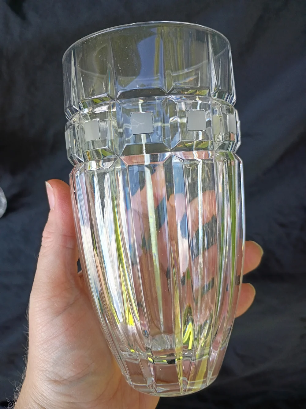 Set of Theee Marquis By Waterford Quadrata Highball Glasses